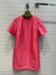 Gucci Dress - GG embroidered silk dress Style ‎703817 ZAIDC 5628 ggxx5362082122