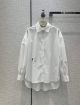 Dior Blouse - PUFFED-SLEEVE BLOUSE White Cotton Poplin Reference: 241B08A3356_X0100 dioryg4792051522