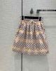 Louis Vuitton Skirt - 1AA833 PIXEL DAMIER SKIRT lvyg4795051622