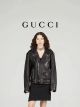 Gucci Leather Jacket - LEATHER BIKER JACKET Style ‎738809 XNAWF 1000 ggxm7471072323
