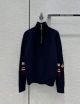 Louis Vuitton Cashmere Sweater - 1AAKNT STRIPE DETAIL RIBBED TURTLENECK PULLOVER lvyg5975111922