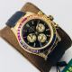 Rolex Daytona Rainbow Watches rxbf02191025h Gold