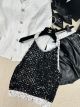 Chanel Glittered Top ccst6436032323