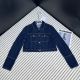 Dior Denim Jacket - Raw-blue cotton-denim No .: 342V20A3088_X5475 diorxm7496072623
