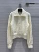 Dior Jacket - FLEECE BLOUSON Ecru Technical Wool and Cashmere Knit Reference: 154V05AM114_X0810 diorxx374510171