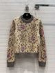 Chanel Sweater - Cashmere & Wool Beige, Purple & Green Ref.  P73860 K10588 NK844 ccxx5795102322