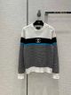 Chanel Sweater - Mixed Fibers & Cotton White, Black & Light Blue Ref.  P73495 K10521 NK186 ccyg5192072622