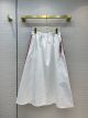 Dior Skirt - DIORALPS MID-LENGTH SKIRT White Technical Taffeta Reference: 157J24A2982_X0879 dioryg364209291a