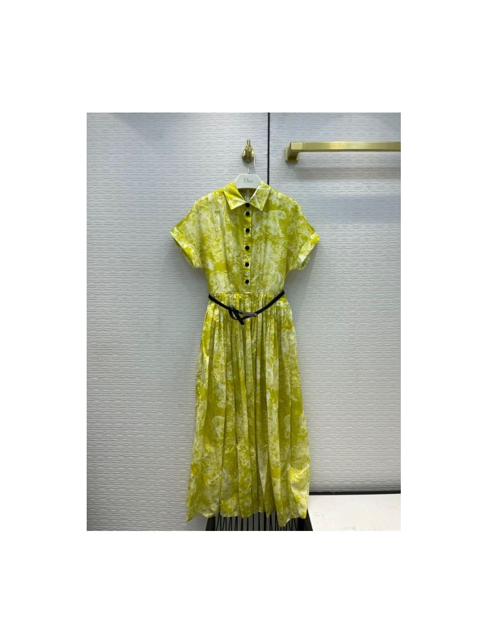 Shop Christian Dior 2023-24FW DIORIVIERA MID-LENGTH SHIRT DRESS  (341R81A3877_X4839) by pumwi