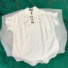 Shop Louis Vuitton Frill blouse (1A5M09, 1A5M08, 1A5M07, 1A5M06, 1A5M05,  1A5M04) by 碧aoi